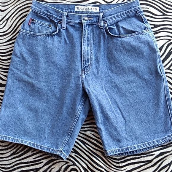 Bugle Boy Shorts Bugleboy Jeans Vintage Light Wash Blue Jean Denim